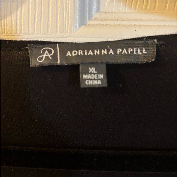 Adrianna Papell Classic Black Dress XL - Picture 2 of 8